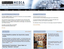 Tablet Screenshot of history-media.de